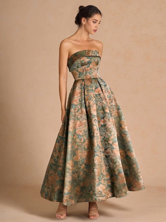 Azazie Dresses & Skirts - azazie celeste vintage teal maxi bridesmaids dress